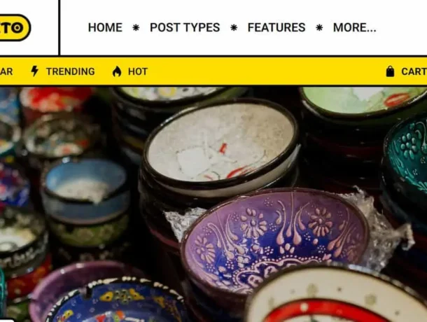 Modern Blogging Website