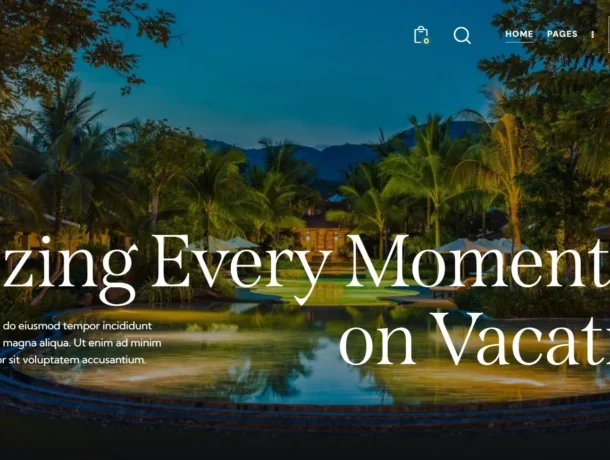 Website for Hotel Booking | Belicia (Image Via VeenWebs.com)